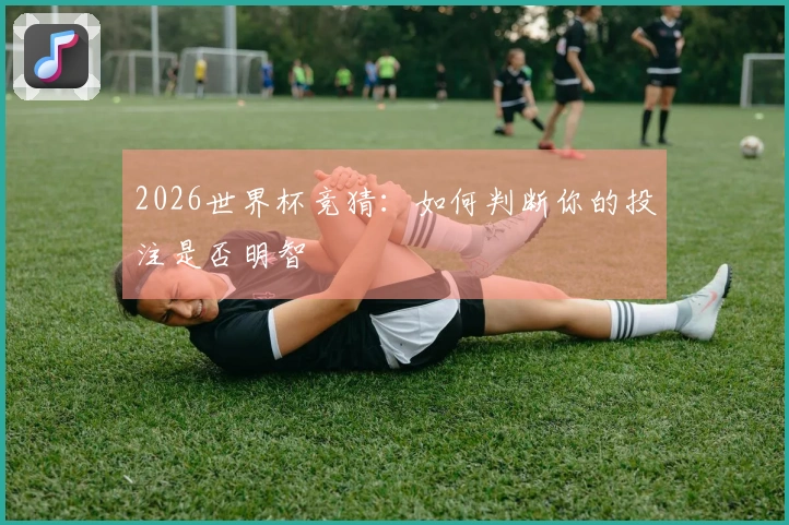 2026世界杯竞猜：如何判断你的投注是否明智