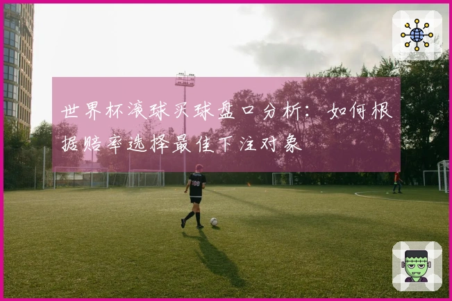 世界杯滚球买球盘口分析：如何根据赔率选择最佳下注对象